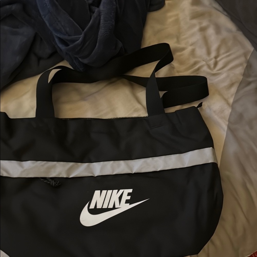 Nike Black and White Tote Bag